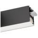 XROPE UGR SURF./SUSP. LIGHT FITTING 60W 220-240V AC 3-4000K UGR<19 CRI.90 IP40 80dgr 1200mm SBK SWH (4.1.2)