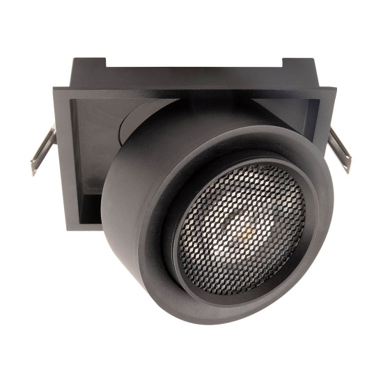 XARTE REC. SQ. 22W 220-240V AC 3000K CRI.90 IP40 15-45° SBK (5.6)