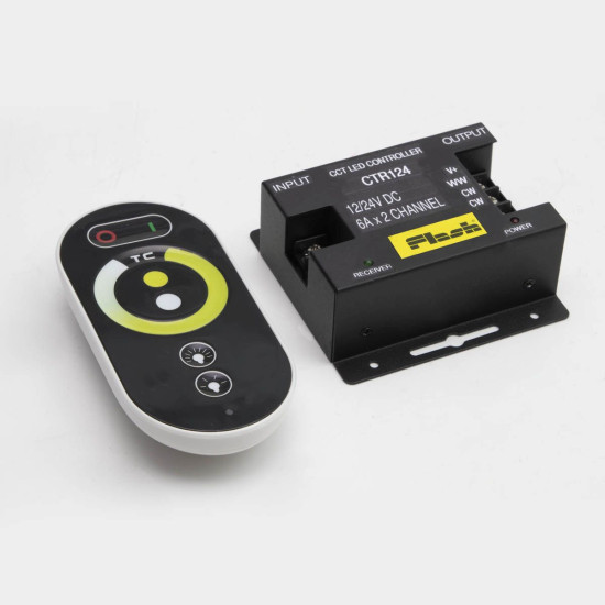 CCT & BRIGHTNESS CONTROLLER 12/24V DC 12A 144/288W (5.2.2)