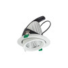 XDOWN REC. ADJ. FITTING 1x42W 220-240V AC 4000K CRI.90 IP20 UGR<16 38° SWH (5.1.2)