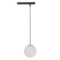 XFIVE REC./SURF. SUSP. GLOBE SATIN GLASS & MBK BASE fi80mm 5W 48V DC 100dgr 3000K CRI.90 IP40 (5.1.2)