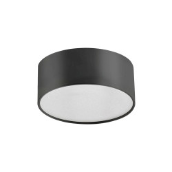 XROLL RND. CEILING FITTING 18W 220-240V AC 3000K CRI.80 IP40 120° MBK (5.6)