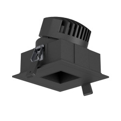 XCAB REC. ADJ. DOWNLIGHT 1x10W CRI.90 36dgr 3000K IP40 SBK (5.6)