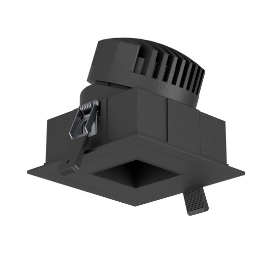 XCAB REC. ADJ. DOWNLIGHT 1x10W CRI.90 36dgr 3000K IP40 SBK (5.6)