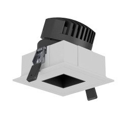 XCAB REC. ADJ. DOWNLIGHT 1x10W CRI.90 36dgr 3000K IP40 SWH (5.6)