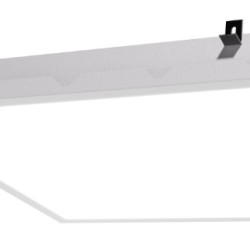 Panou LED etans tratat antibacterian pentru camere curate 50W 600x600mm ROSE MED CLIP-IN dispersor sticla microprismatic montaj incastrat IP65
