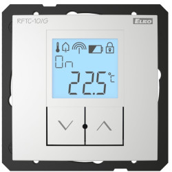 Regulator de temperatură simplu fără fir - RFTC-10/G/AL
