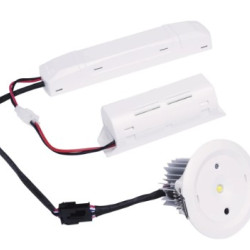 Corp iluminat de antipanica , incastrat cu LED 3h, 2W, mentinut, autotest, Intelight 92036