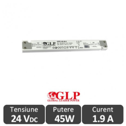 Sursa alimentare Slim GLP LED 30W 24V IP20 - MPL POWER ELEKTRO