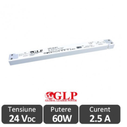 Sursa alimentare Slim GTPC-60-24-S LED 60W 24V IP20