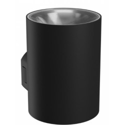 TORRE 9W CCT 230V IP54 99x78x117MM BLACK ROUND FACADE LAMP NEGRU