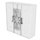 SCATOLO 20W CCT 230V IP54 250x250x75MM WHITE FACADE LAMP ALB SCATOLO 20W CCT 230V IP54 250x250x75MM WHITE FACADE LAMP ALB