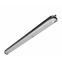 LIMEA GIGANT PRO HERMETIC1200mm 40W/33W/26W/20W 155lm/W NW 230V 120deg IP66 IK10 1200x80x68mm NEGRU