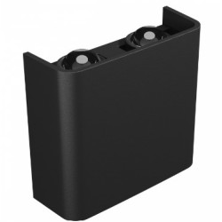 LUNARIX 2 SCONCE 4W CCT 230V IP54 RA90 110X110X40MM WHITE UP/DOWN LIGHT ALB/NEGRU