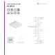 Corp iluminat de antipanica evacuare, aparent cu LED 2W  ,TM.ONTEC R M1 60 NM ST W,IP20,IK03,210÷250 V AC,10-35 °C