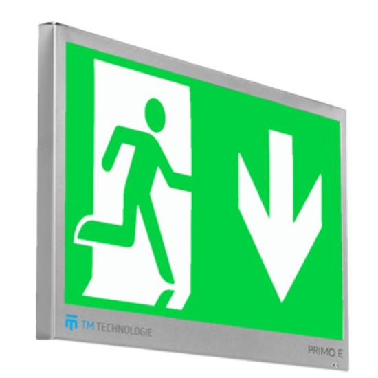 Corp de iluminat de evacuare TM.PRIMO E 40E 180 M AT,METAL 186÷254 V AC 50÷60 Hz,3.4 W,IK05,IP20
