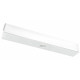 Corp iluminat de antipanica pentru montaj pe sina cu 3 circuite,  cu LED 2.5W 326lm, TM.PRIMO TRL M1 180 NM AT W B METAL ALB / NEGRU, 210÷250 V AC,IK08, IP20