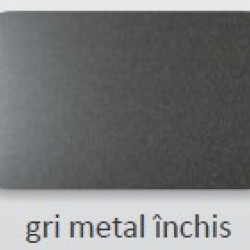 ACP gri metalic inchis/primer 4mm, Al. 0.4, 1.50x4.05, Qbond PVDF