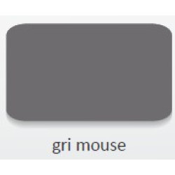 ACP gri mouse/gri metal inchis 4mm, Al. 0.4, 1.50x4.05, Qbond PVDF