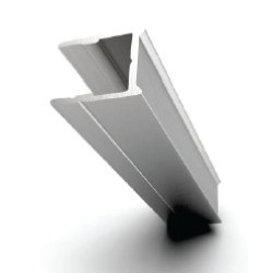 Cubicles profil U 1.83m, inox ACR-1402P