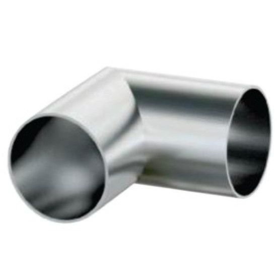 Cubicles conector R de colt bara de sustinere, inox ACR-0909PKD