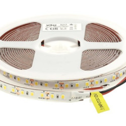 Benzi flexibile cu LED STRIP PLUS12V 120x2835 9,6W/m 3M(ADHESIVE TAPE) alb-cald, neutru sau rece IP20 rola 5m