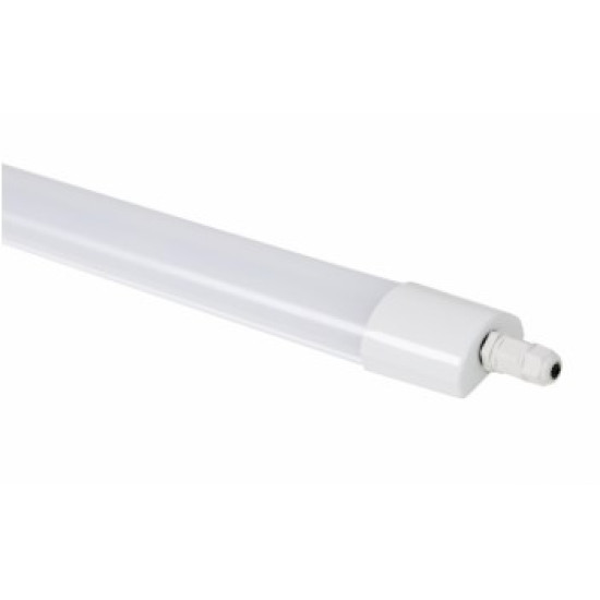 Corp de iluminat cu LED lampa ermetic LIMEA MINI II HERMETIC 1574mm 45W NW 230V 120deg IP65 53×27×1574mm ALB