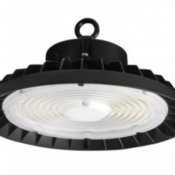 Corpuri de iluminat cu LED PLATEO 4 HIGH BAY 200W-150W-100W NW 230V 90DEG IP65 IK09 280X145MM BLACK 5Y WARRANTY CU POWER CHANGE 0-10V