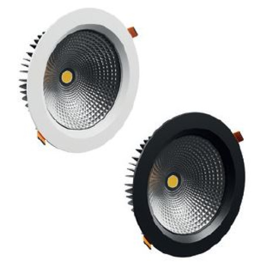 Corp de iluminat cu led  35W NW WW 230V 60 90deg IP54 Ra 80 ALB SAU NEGRU